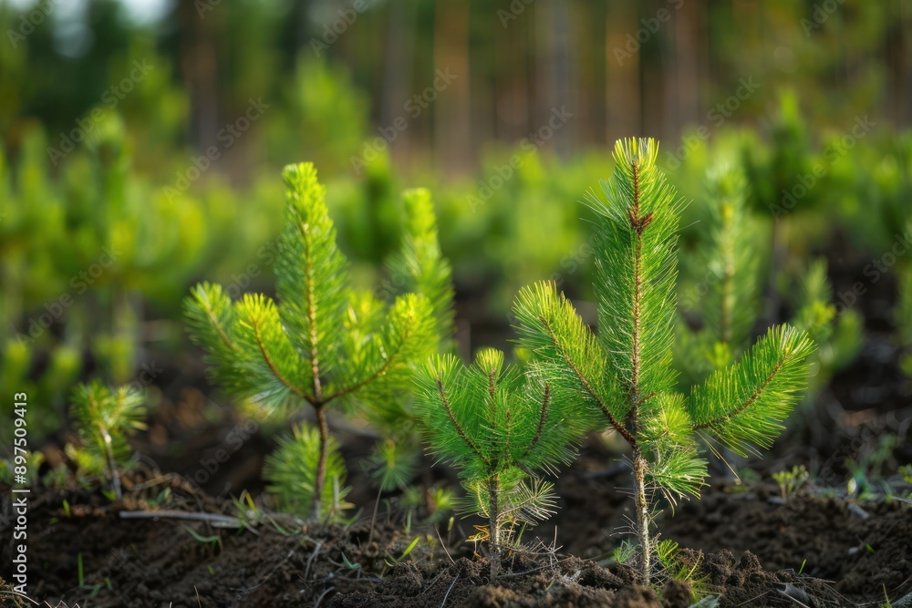young pine trees. ecology and environment conservation young pine trees. ecology and environment conservation