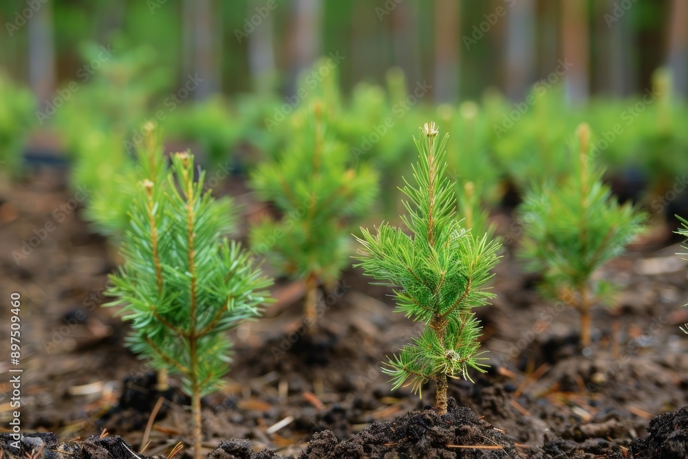 young pine trees. ecology and environment conservation young pine trees. ecology and environment conservation