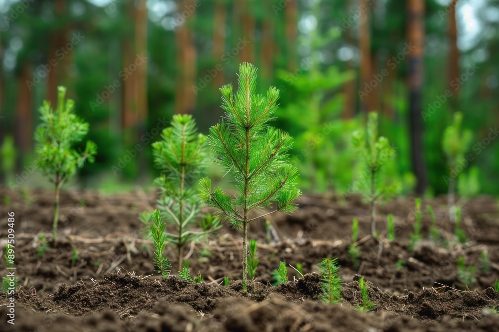 young pine trees. ecology and environment conservation young pine trees. ecology and environment conservation