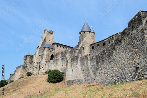 cité médiéval de Carcassone, remparts