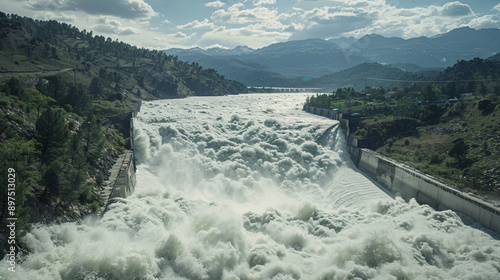 Disaster Strikes: Catastrophic Dam Failure Flooding the Valley with Chaos and Desperation