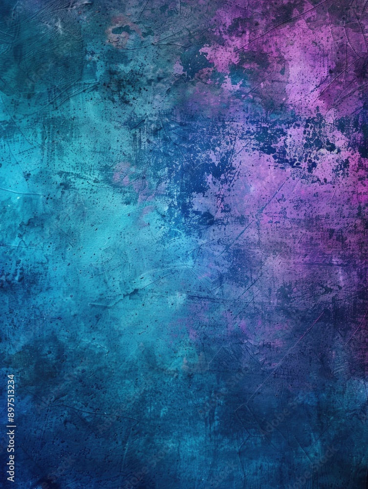 Obraz premium Vibrant blue and purple abstract texture background.