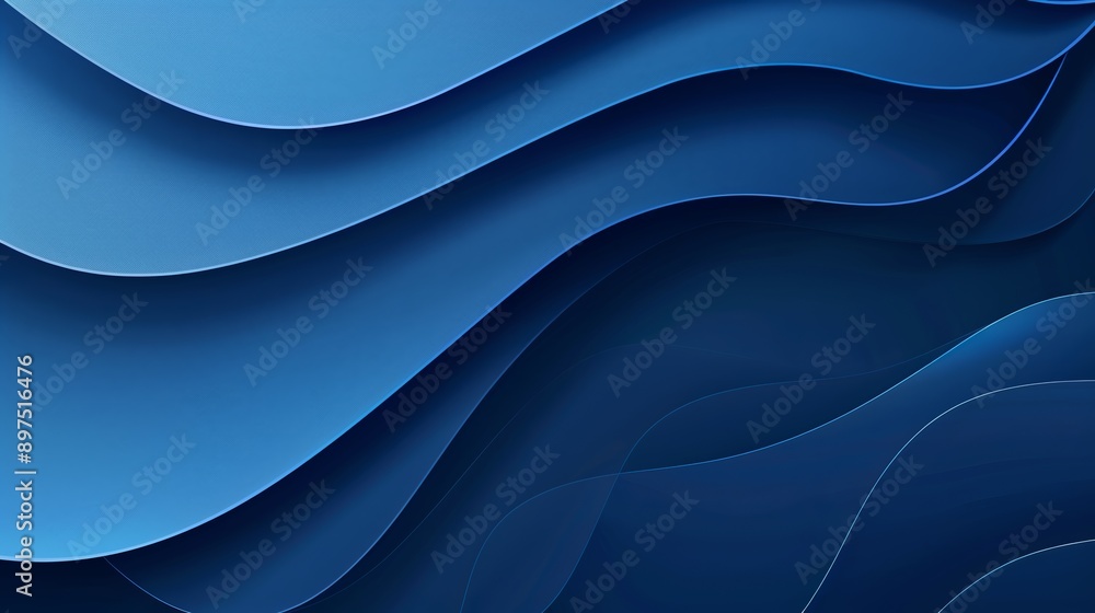 Modern and elegant abstract background with flowing blue shapes, perfect for websites, presentations, or digital art projects Modern and elegant abstract background with flowing blue shapes, perfect for websites, presentations, or digital art projects