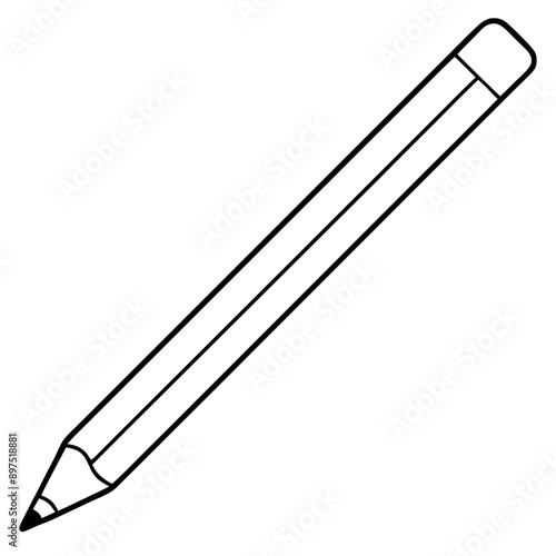 pencil isolated illustration vector