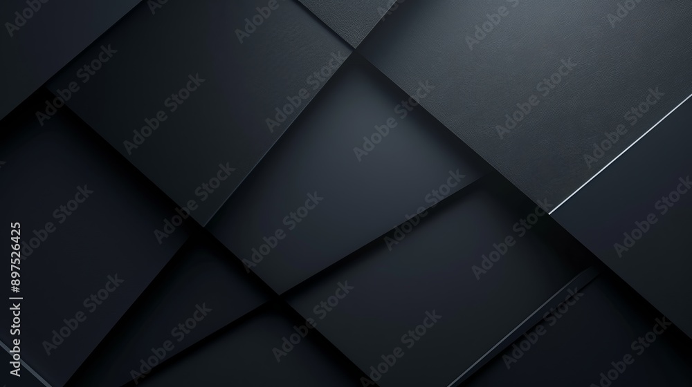 Luxurious and elegant concept, modern geometric pattern with dark squares and shadows in abstract background Luxurious and elegant concept, modern geometric pattern with dark squares and shadows in abstract background