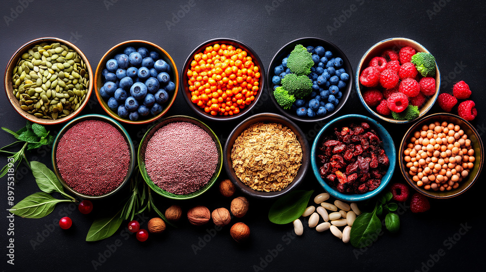Superfoods, including vegetables, fruits, seeds, legumes, nuts, and grains, are ideal for vegetarian meals and clean eating. Embracing these foods supports detoxification and the concept of a balanced Superfoods, including vegetables, fruits, seeds, legumes, nuts, and grains, are ideal for vegetarian meals and clean eating. Embracing these foods supports detoxification and the concept of a balanced