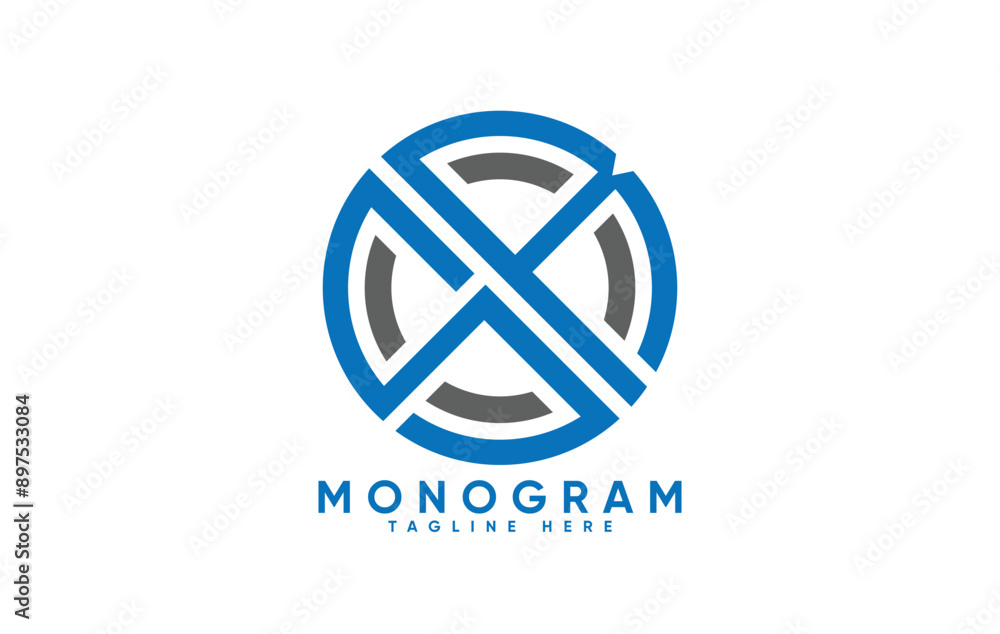 SR letter creative monogram vector logo design. SR letter creative monogram vector logo design.