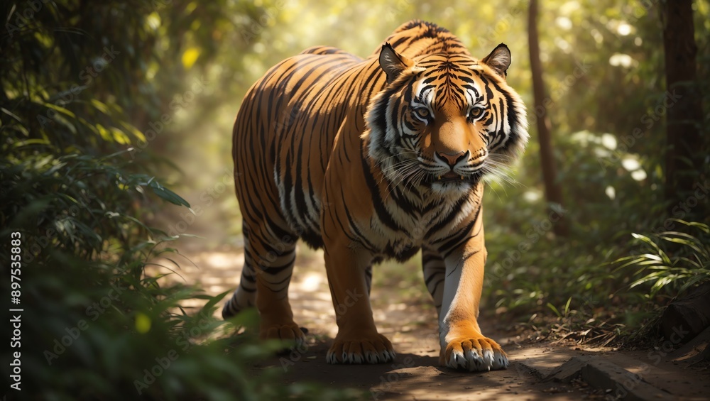Obraz premium tiger in the wild