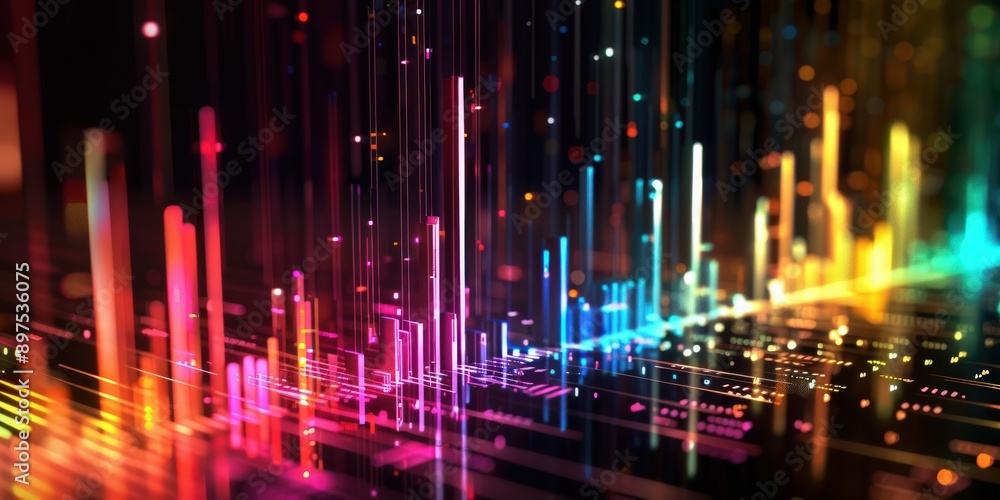 a?'imagine: Colorful bar graph highlighting a substantial spike in stock values, illustrating a remarkable market surge, with detailed annotations and bright visuals. a?'imagine: Colorful bar graph highlighting a substantial spike in stock values, illustrating a remarkable market surge, with detailed annotations and bright visuals.