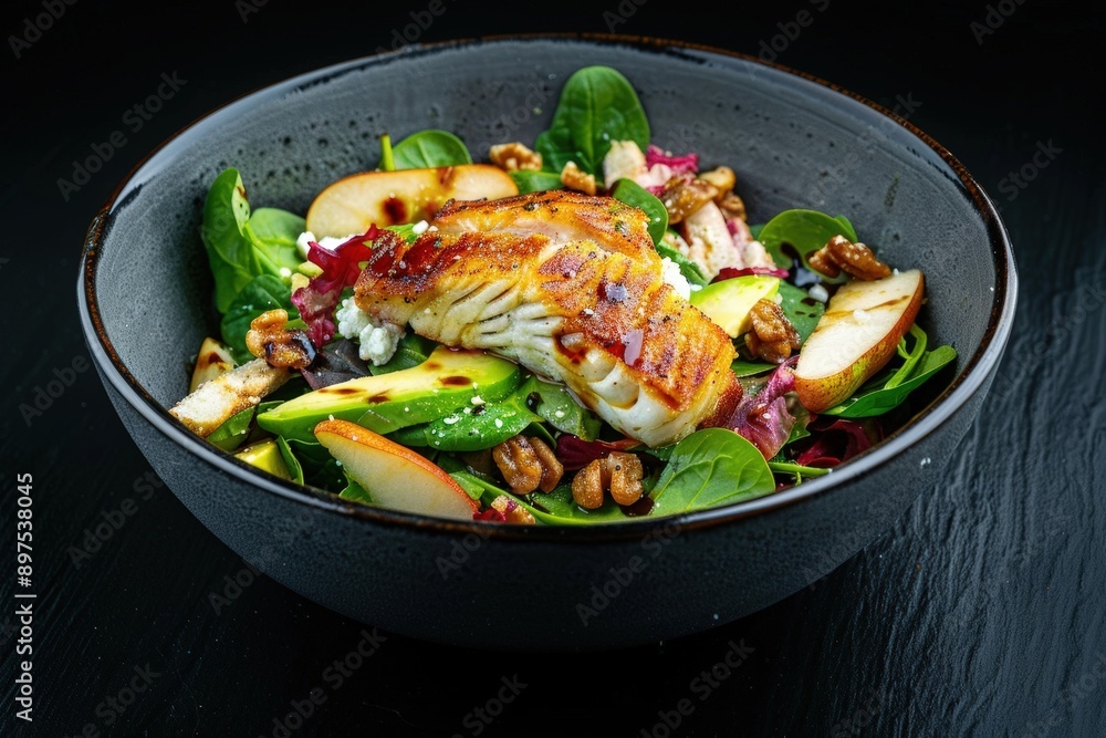 Sweet and Tangy Rum Pear Salad Adds Contrast Sweet and Tangy Rum Pear Salad Adds Contrast