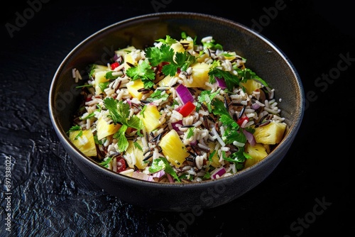 Easy to Make Wild Rice Pineapple Salad Recipe