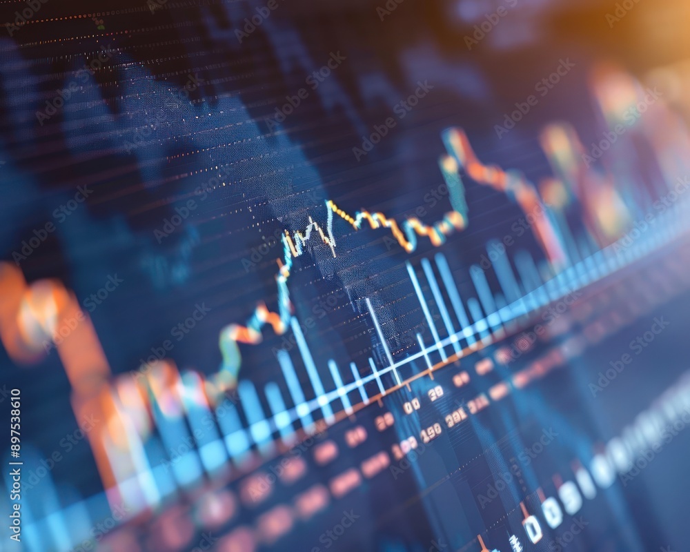 Detailed line graph showcasing consistent stock price growth, indicating promising investment opportunities. Detailed line graph showcasing consistent stock price growth, indicating promising investment opportunities.
