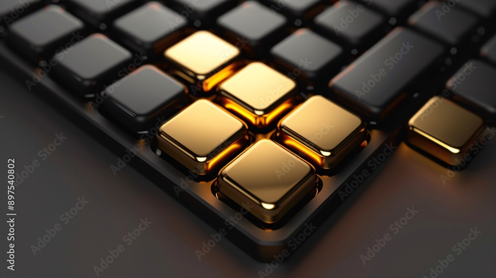 Glossy Black and Gold Rectangular Blocks Pattern. Luxurious and Modern Geometric Design Perfect for Stylish Backgrounds, Sophisticated Decor, and High-End Artistic Projects. Premium Aesthetic. Glossy Black and Gold Rectangular Blocks Pattern. Luxurious and Modern Geometric Design Perfect for Stylish Backgrounds, Sophisticated Decor, and High-End Artistic Projects. Premium Aesthetic.