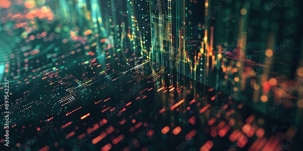 a?'imagine: Dynamic scatter plot highlighting the strong positive link between stock prices and trading volume, reflecting increased investor activity and interest. a?'imagine: Dynamic scatter plot highlighting the strong positive link between stock prices and trading volume, reflecting increased investor activity and interest.