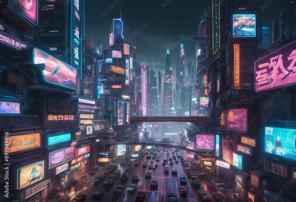 Neon Nights: The Cyberpunk Metropolis Neon Nights: The Cyberpunk Metropolis