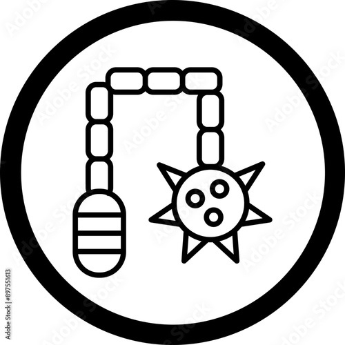 Flail Icon Design