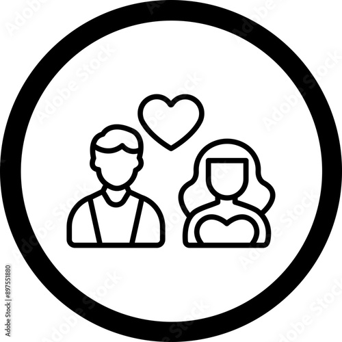 Couple Icon Design