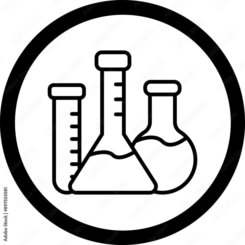 Beaker Icon Design Beaker Icon Design