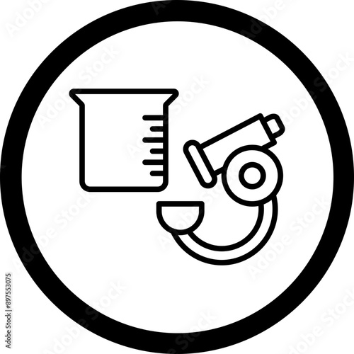Microscope Experiments Icon Design