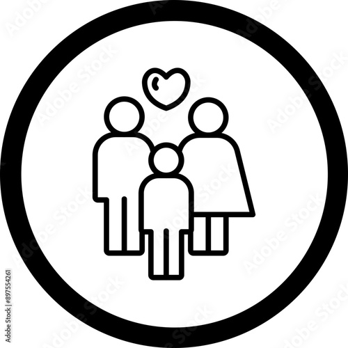 Family Vector Icon Design