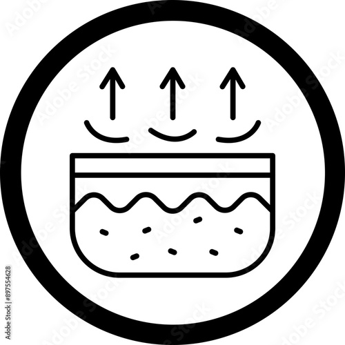 Dead Skin Vector Icon Design