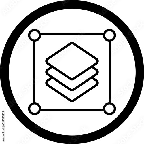 Layer Vector Icon Design