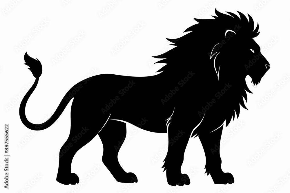 Lion silhouette, lion black silhouette icon vector, tiger silhouette vector
Lion silhouette, lion black silhouette icon vector, tiger silhouette vector