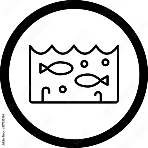 Underwater Vector Icon Design