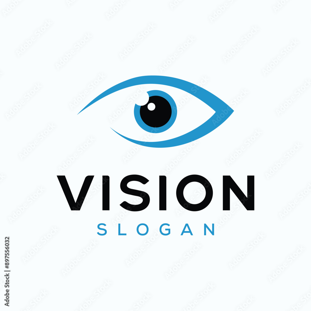 Eye Vision Logo Design. Creative Eye Concept Logo Design Template Eye Vision Logo Design. Creative Eye Concept Logo Design Template