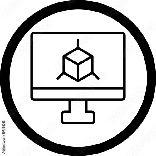 3d Software Icon Design
