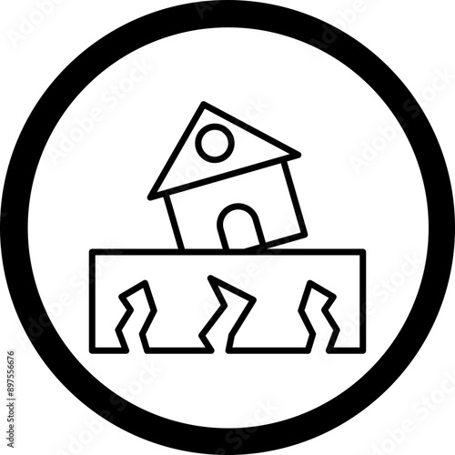 Earthquake Icon Design