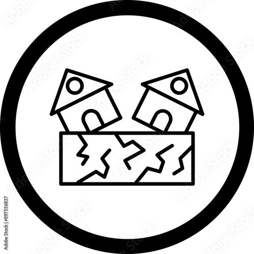 Earthquake Icon Design