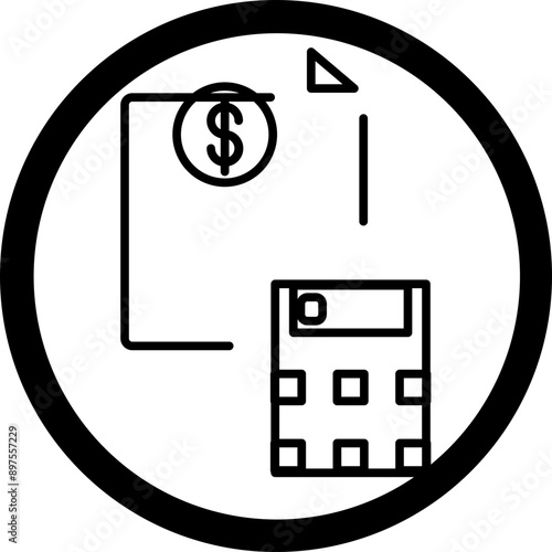 Accounting Icon Design