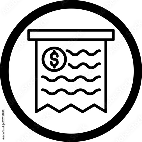 Receipt Icon Design