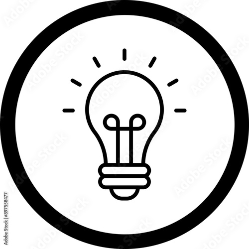 Bulb Icon Design