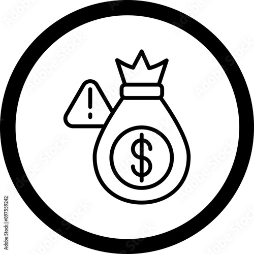 Risk Investment Icon Design