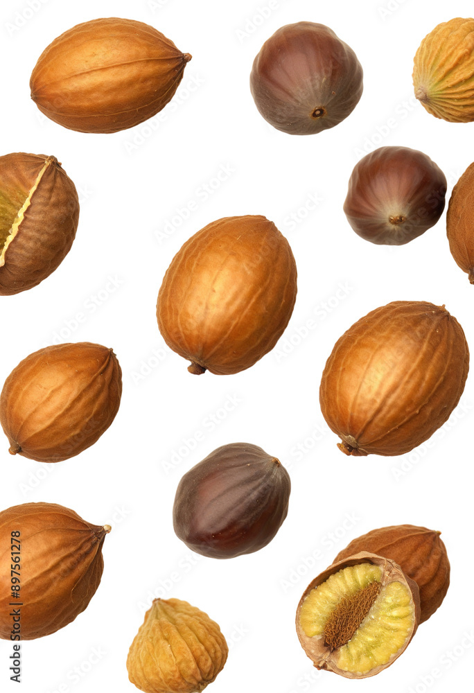 delicious Hazelnuts isolated on white background delicious Hazelnuts isolated on white background