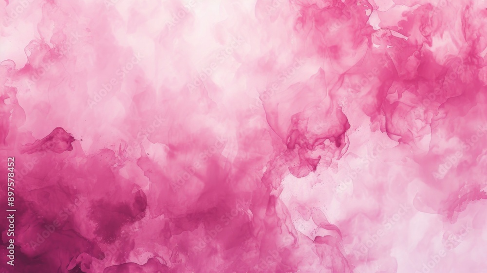 A watercolor paint background in shades of pink A watercolor paint background in shades of pink