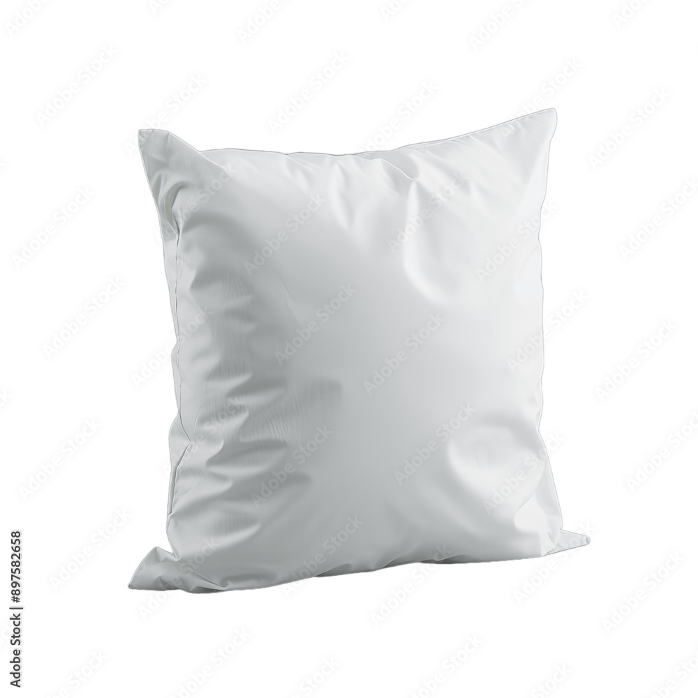 Blank soft pillow isolated on transparent background Blank soft pillow isolated on transparent background