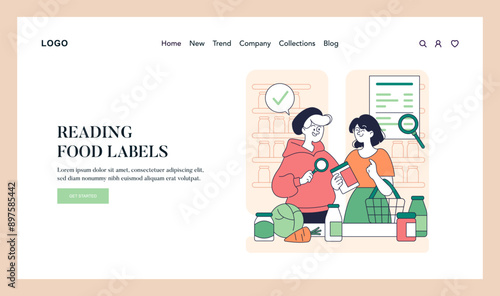 Low Histamine Diet. Flat Vector Illustration
