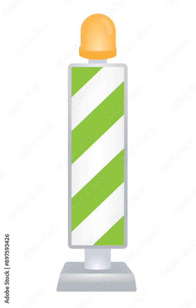 Warning traffic sign. vector illustration Warning traffic sign. vector illustration