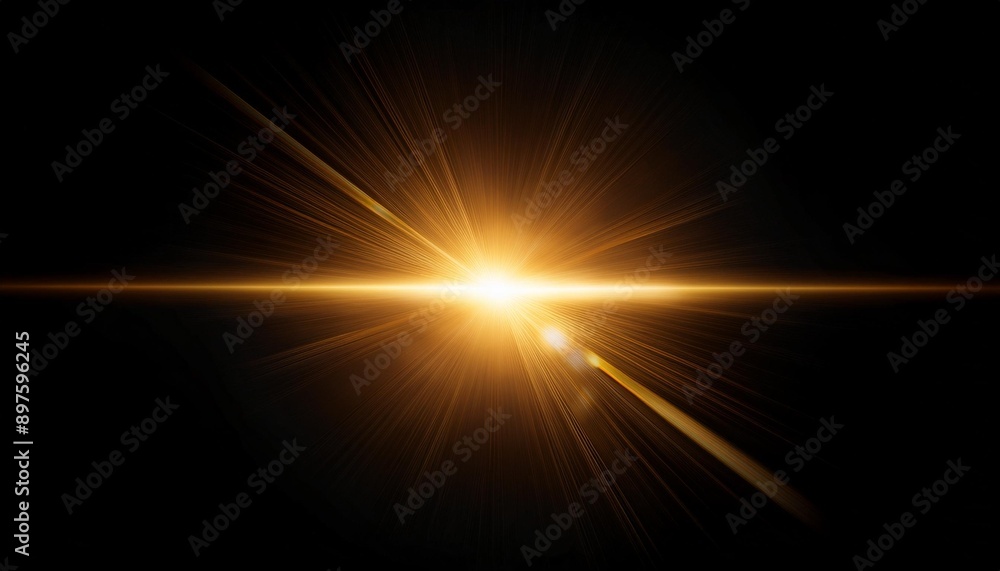 sunlight special lens flare light effect on black background sunlight special lens flare light effect on black background