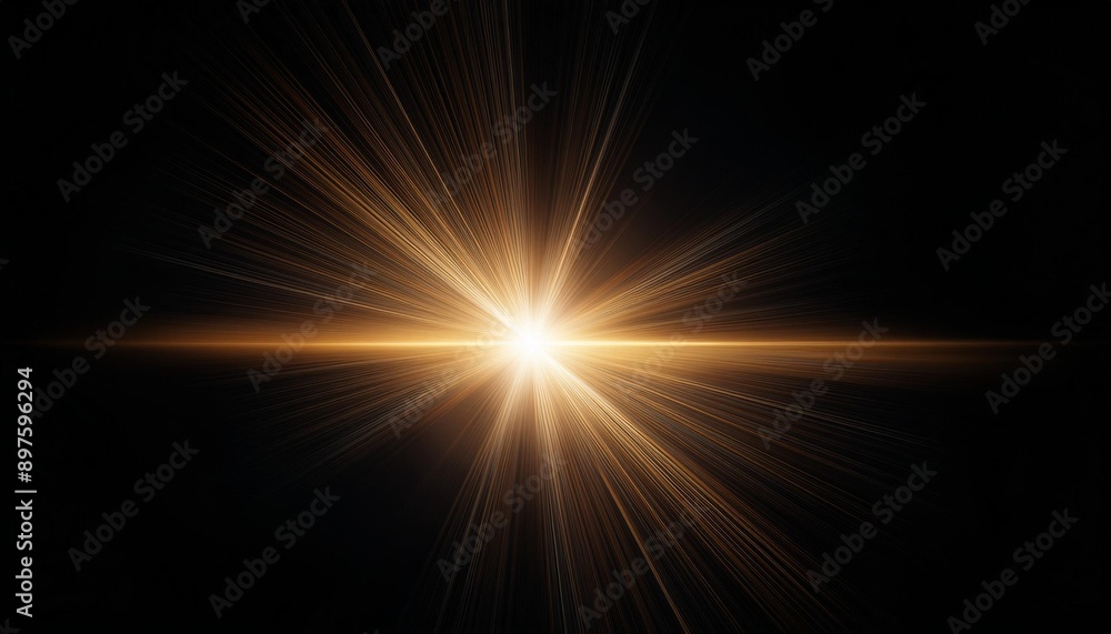sunlight special lens flare light effect on black background sunlight special lens flare light effect on black background