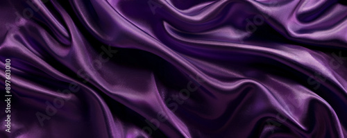 Wallpaper Mural A deep violet background with a velvet-like texture, creating a luxurious and sophisticated appearance. Torontodigital.ca
