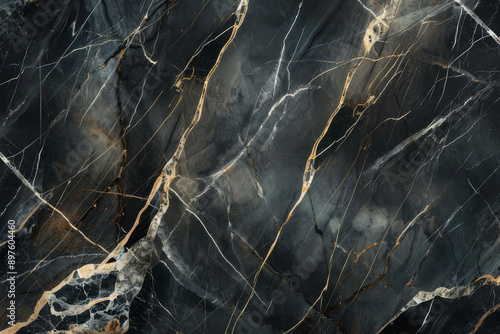 Wallpaper Mural An image showcasing the smooth, refined texture of polished marble - Generative AI Torontodigital.ca