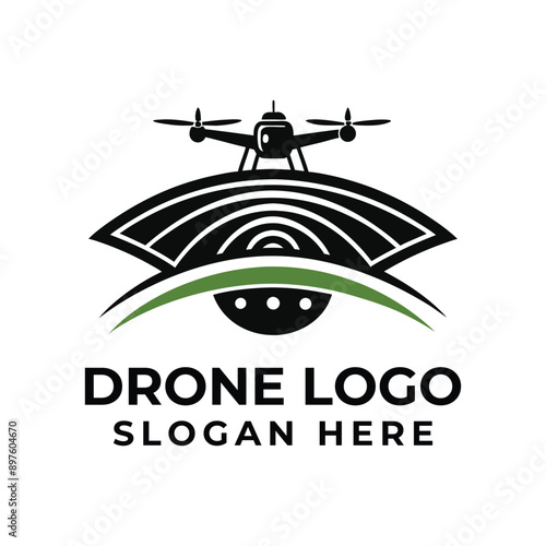 Drone Logo Vector