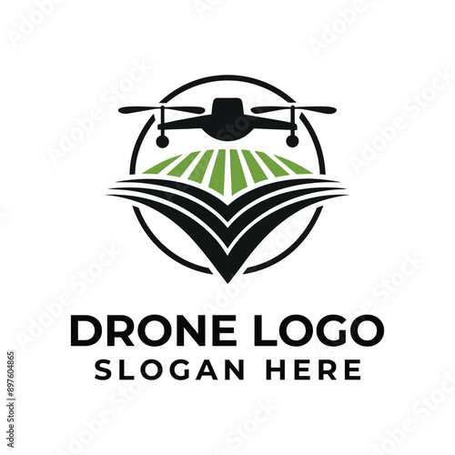 Drone Logo Vector