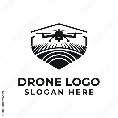 Drone Logo Vector