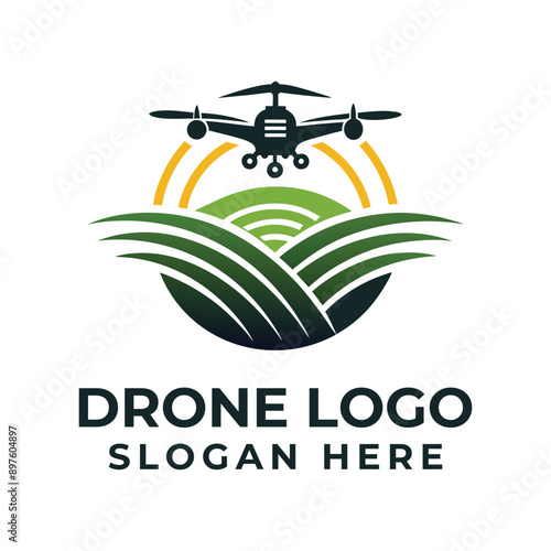 Drone Logo Vector