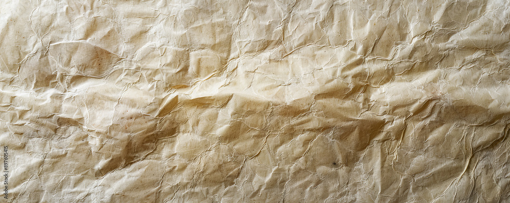 Texture background made from mulberry paper plant fiber material with a rough surface, perfect for crafts. The light creates beautiful shading, enhancing the natural fibers' intricate details and Texture background made from mulberry paper plant fiber material with a rough surface, perfect for crafts. The light creates beautiful shading, enhancing the natural fibers' intricate details and